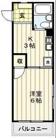 マロンハイツの間取り