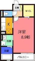 大阪府茨木市沢良宜東町(マンション)の賃貸物件の間取り