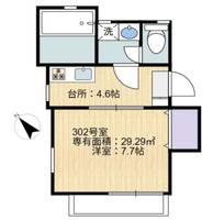 グランデシャンテ押上の間取り