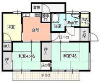 山口県宇部市上条5(一戸建)の賃貸物件の間取り
