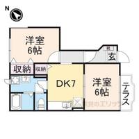 サンシャインAの間取り