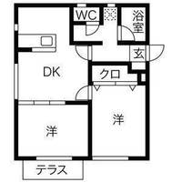アスコット八木山南の間取り