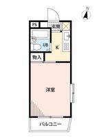 埼玉県坂戸市中富町(マンション)の賃貸物件の間取り