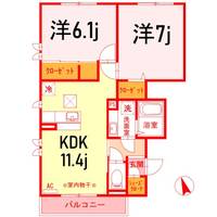 物件の間取り画像