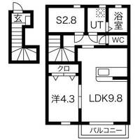 eblissB棟の間取り