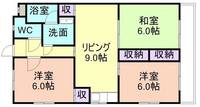 物件の間取り画像