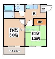 レオハイツ若江の間取り