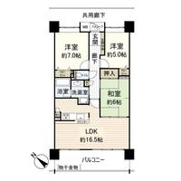 物件の間取り画像