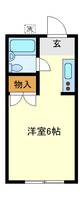 東京都文京区根津2(マンション)の賃貸物件の間取り