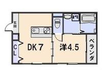 ビレッジ杉の間取り