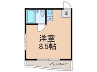 スカイハイツ奥沢の間取り