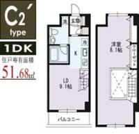 東京都杉並区堀ノ内2(マンション)の賃貸物件の間取り
