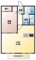 物件の間取り画像