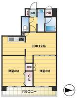 フローラル東葛西Iの間取り