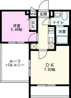 アーバンパーク六町の間取り