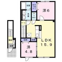 ラルジュ ガーデンIの間取り