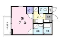 Tフラッツ富久町の間取り