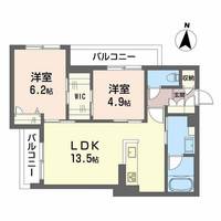 キャステルガーデンの間取り