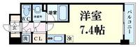 コンフォリア江坂広芝町の間取り