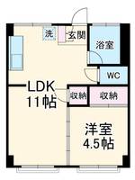 物件の間取り画像