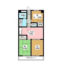 シャテロクボの間取り