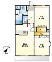 物件の間取り画像