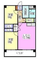 愛知県名古屋市緑区兵庫1(マンション)の賃貸物件の間取り