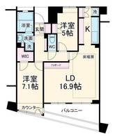 物件の間取り画像