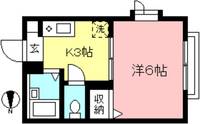 東京都狛江市猪方3(アパート)の賃貸物件の間取り