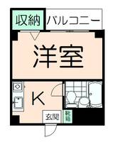 ベルヴィ八王子の間取り