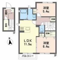 物件の間取り画像