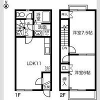 愛知県海部郡大治町大字花常字出口(一戸建)の賃貸物件の間取り