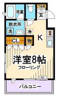 物件の間取り画像