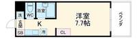 バウスクロス市川の間取り