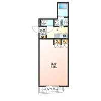 大阪府大阪市福島区吉野1(マンション)の賃貸物件の間取り