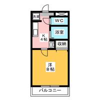 長野県松本市大字新村(マンション)の賃貸物件の間取り