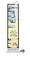 東京都中央区日本橋横山町(マンション)の賃貸物件の間取り