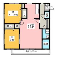 物件の間取り画像