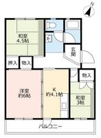 UR豊明の間取り