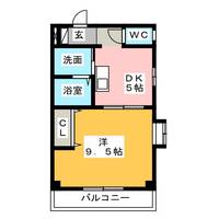 ルガールはざまの間取り
