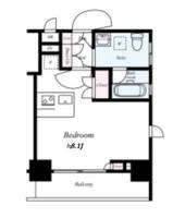 東京都墨田区両国3(マンション)の賃貸物件の間取り