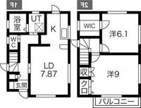 物件の間取り画像