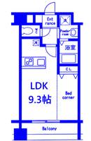 神奈川県川崎市高津区久本1(マンション)の賃貸物件の間取り