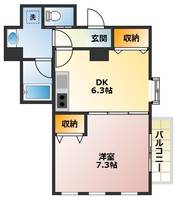 ファミール吉沢IIの間取り