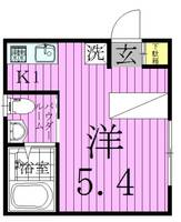リシェス北千住の間取り