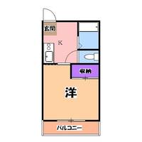 タマダハイツAの間取り