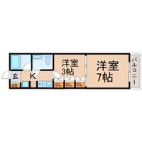 兵庫県尼崎市水堂町1(マンション)の賃貸物件の間取り
