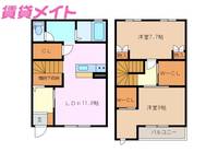 物件の間取り画像