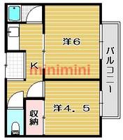 辻子マンションの間取り