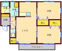 物件の間取り画像